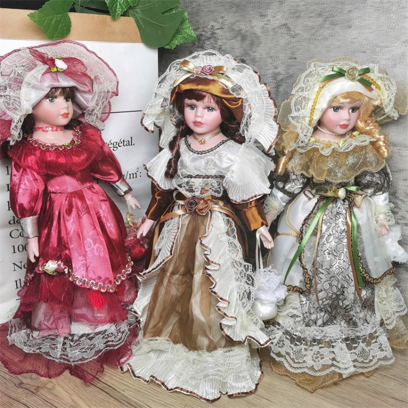 Ethnic Fashion House - 41cm bambola in ceramica russa giocattolo