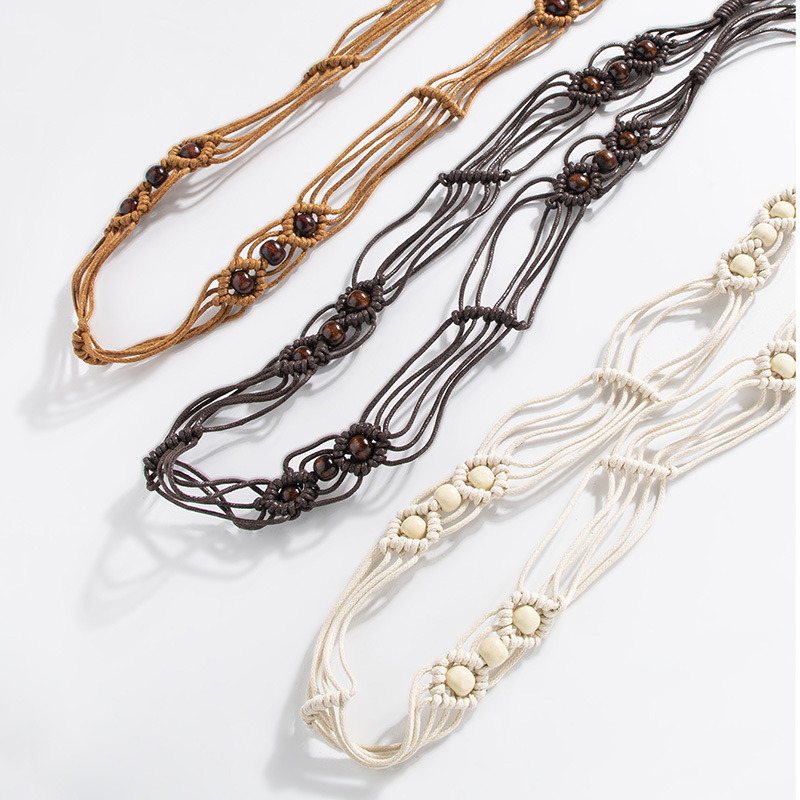 Ethnic Boho Fashion - Cintura da Donna in Stile Bohemien