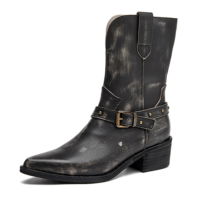 Ethnic Fashion In - Stivaletti alla caviglia da donna con