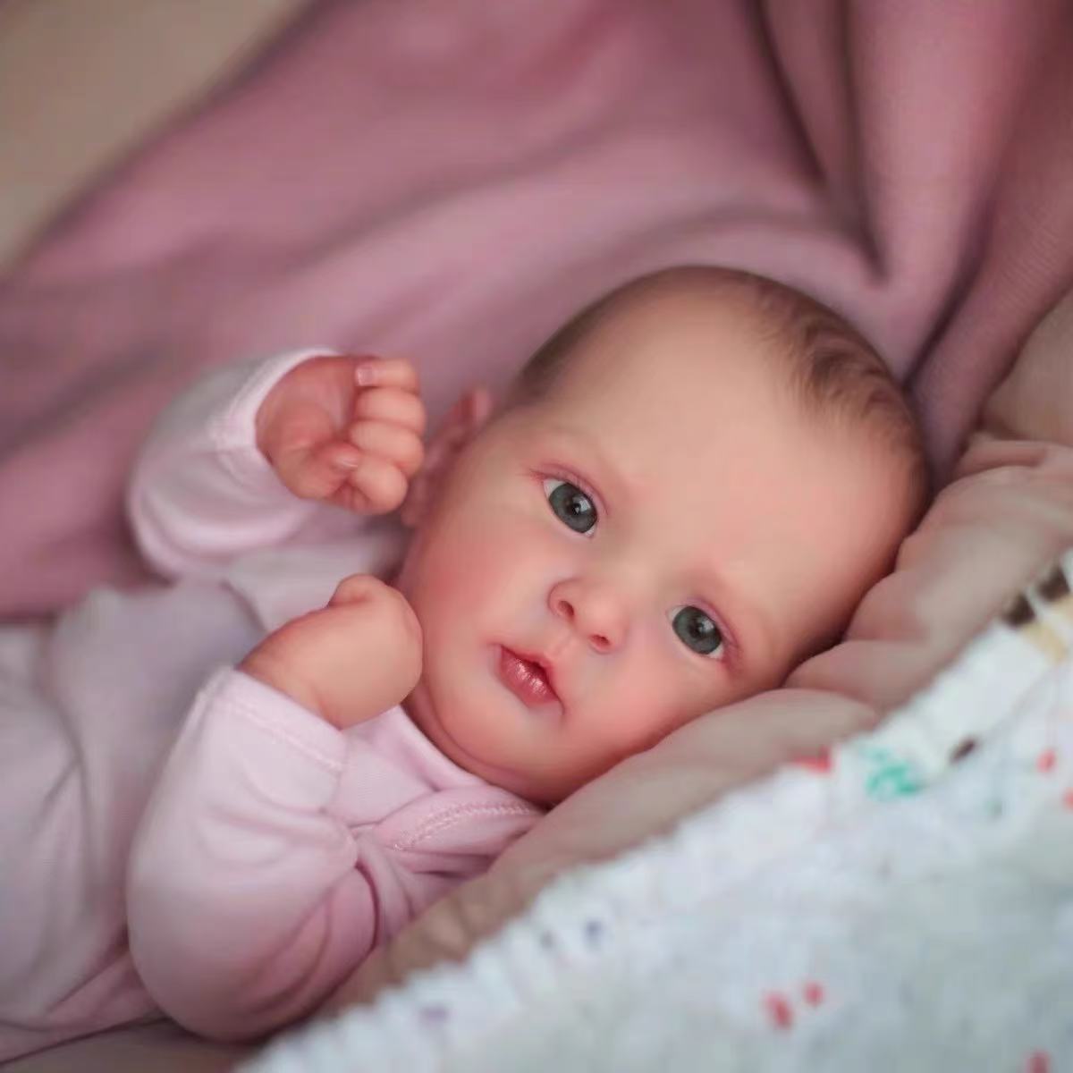 Ethnic Fashion House - Realistico 48 centimetri Reborn Baby Doll
