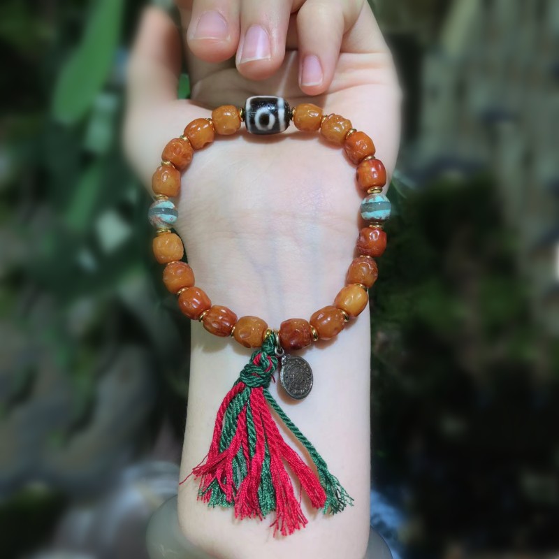 Ethnic Fashion World - Bracciale gioielli con ornamento a mano