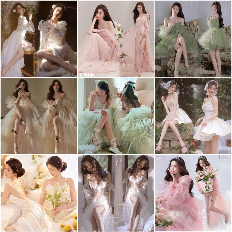 Ethnic Fashion Photography - Costume Fotografico Primaverile in Stile Coreano