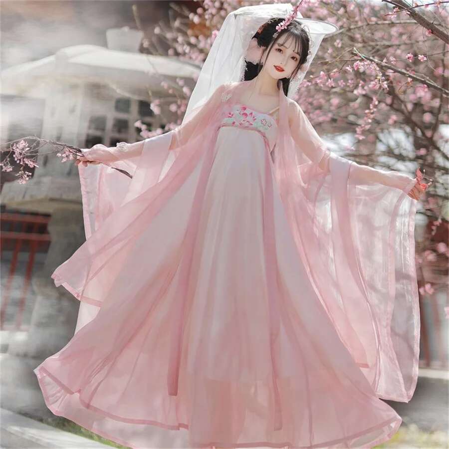 Ethnic Dress Fashion Show - Hanfu Abito tradizionale cinese Costumi Cosplay