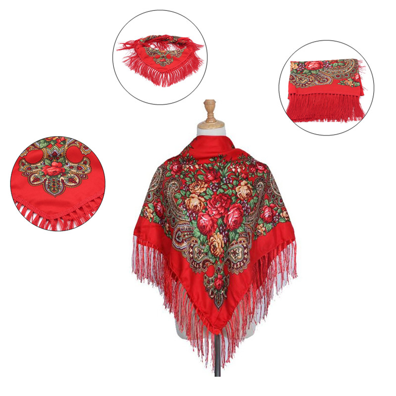 Sciarpa stampata retrò Scialle - Ethnic Boho Fashion recensione e prezzo