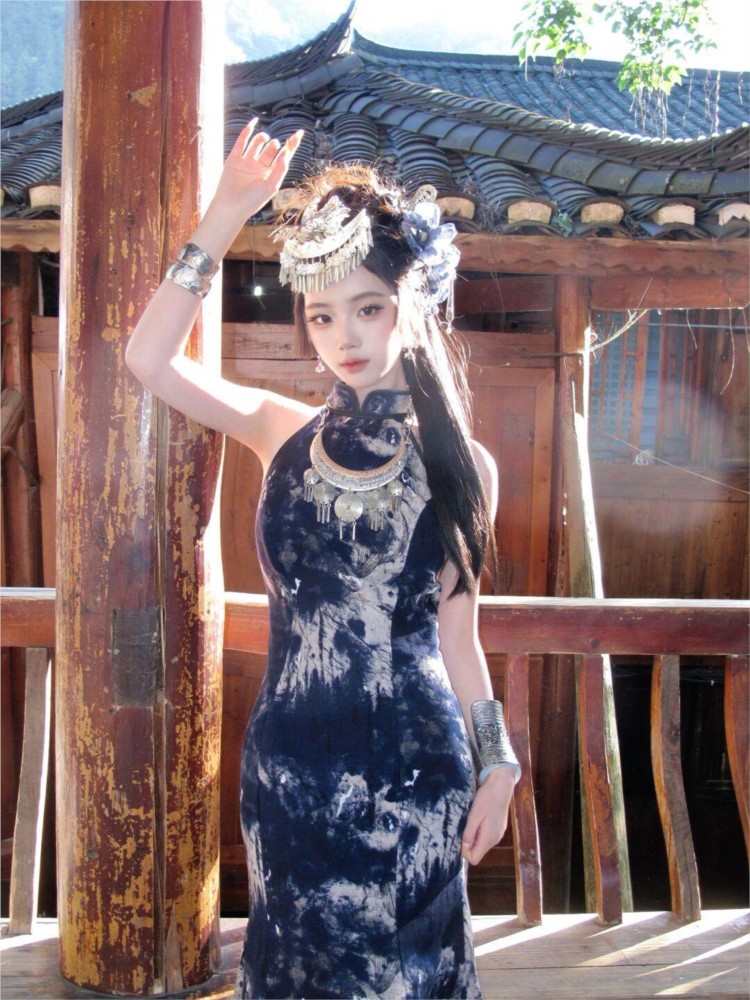 Nuovo abito batik, abbigliamen - Ethnic Dress Fashion Show recensione e prezzo