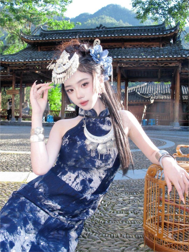 Nuovo abito batik, abbigliamen - Ethnic Dress Fashion Show recensione e prezzo