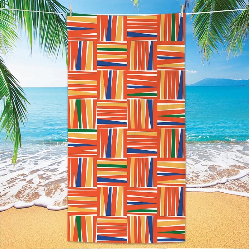 Asciugamano da bagno vintage e - Ikat Woven Fabric recensione e prezzo