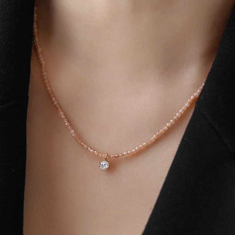 Collana con ciondolo zircone s - Ethnic Boho Fashion recensione e prezzo