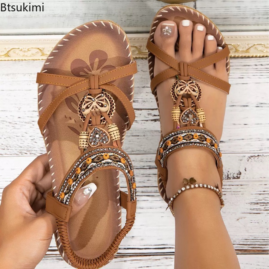 Sandali Boho da Donna, Scarpe  - Ethnic Fashion In recensione e prezzo