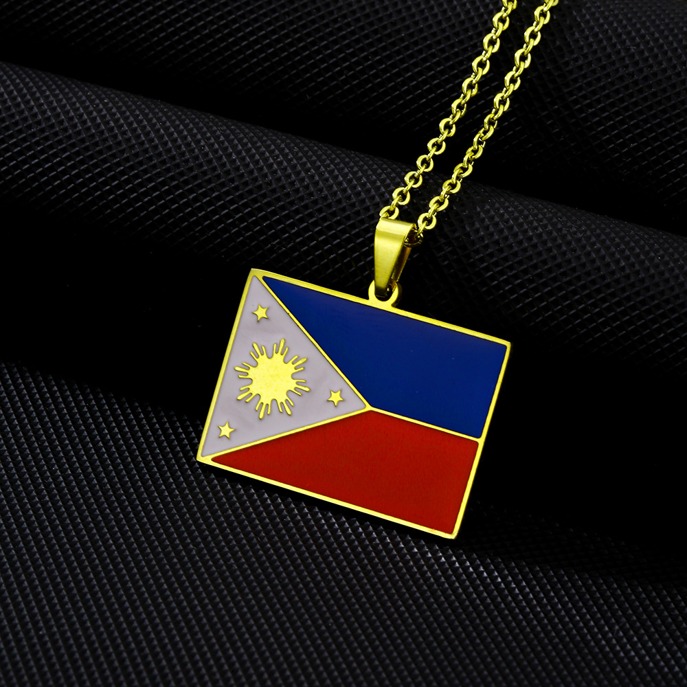 2024 collana con bandiera fili - Ethnic Fashion Philippines recensione e prezzo