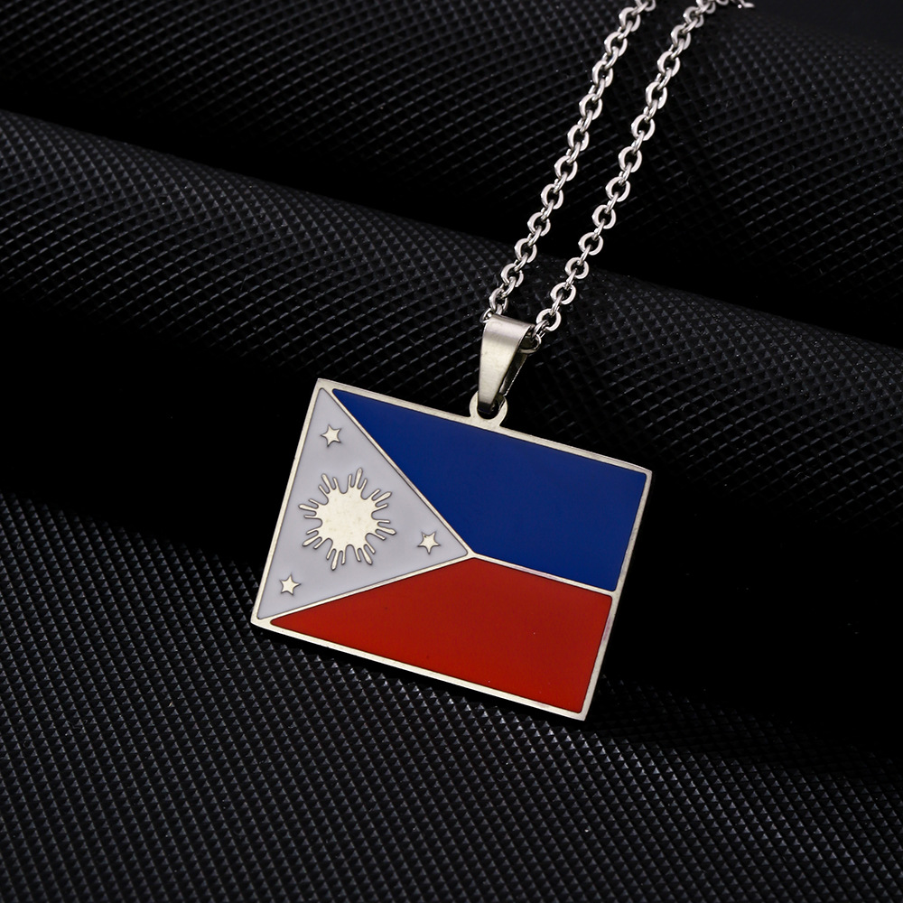 2024 collana con bandiera fili - Ethnic Fashion Philippines recensione e prezzo